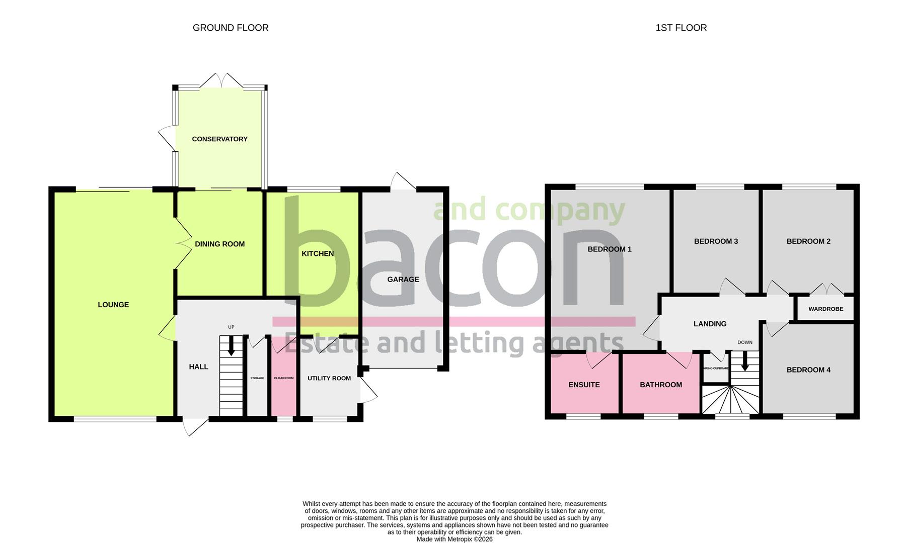 Floor Plan | House - Semi-Detached | Carnegie Gardens, Worthing | For Sale